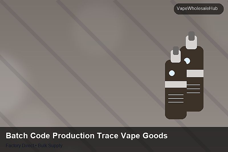 Batch Code Production Trace Vape Goods — Batch Code Production Trace Vape Goods: 2026 Buyer's Handbook | 2026 Edition photo 1