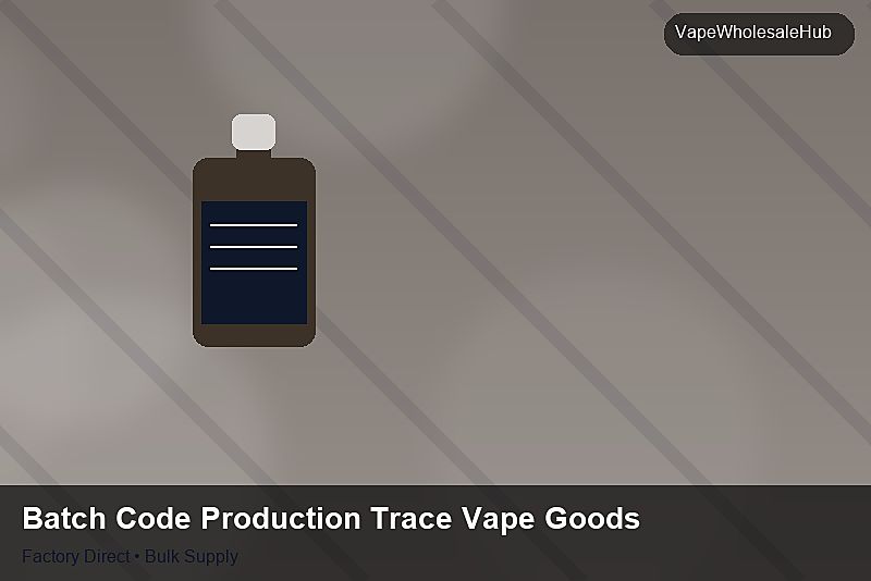 Batch Code Production Trace Vape Goods — Batch Code Production Trace Vape Goods: Procurement Strategy | 2026 Edition photo 2