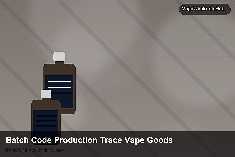Batch Code Production Trace Vape Goods — Batch Code Production Trace Vape Goods: Sample Policy | 2026 Edition photo 2